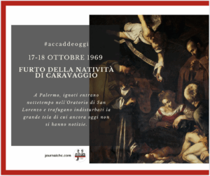 Caravaggio rubato #accaddeoggi